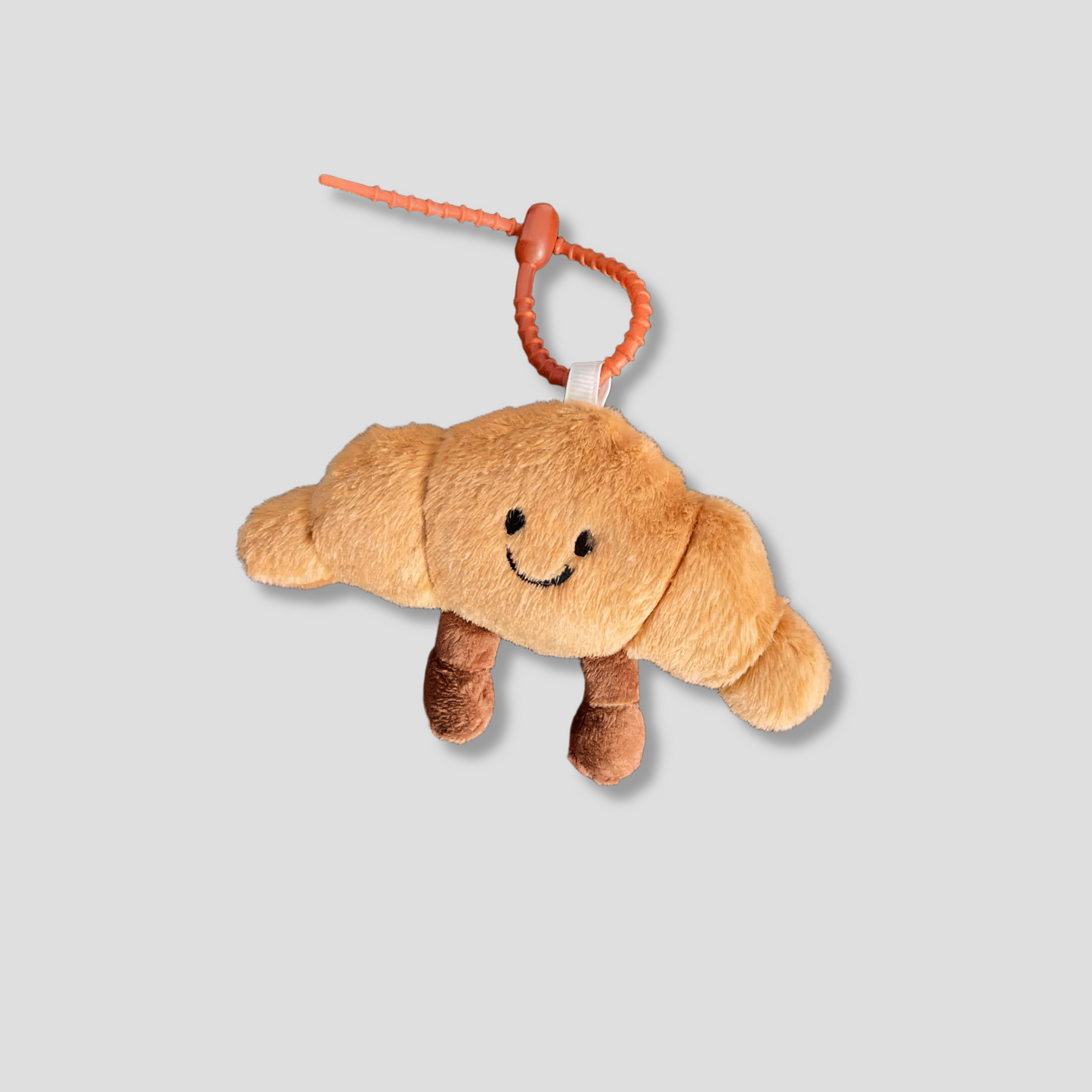 Happy Croissant Bag Charm